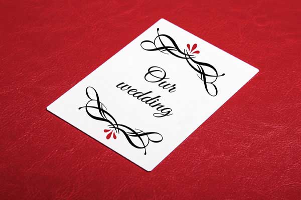 Наклеєний шильд на обкладинці з еко-шкіри - фотокниги СОФИ