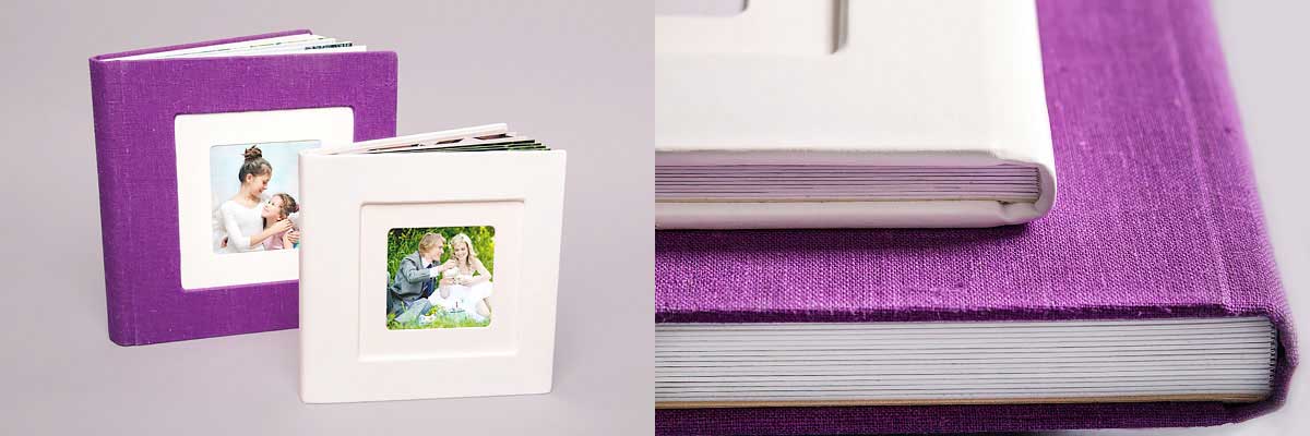 Обкладинка паспарту з різних матеріалів - фотокниги Софі